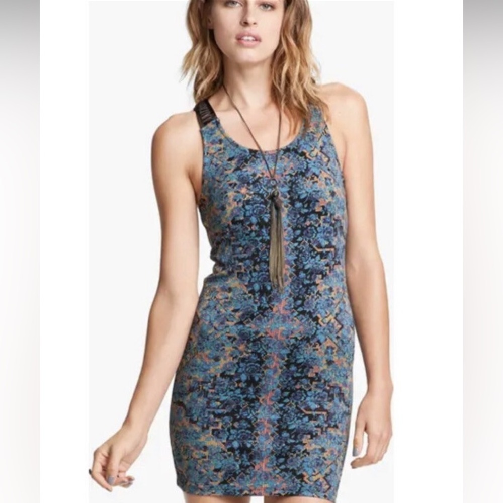 Free People Multicolor Patterned Dress